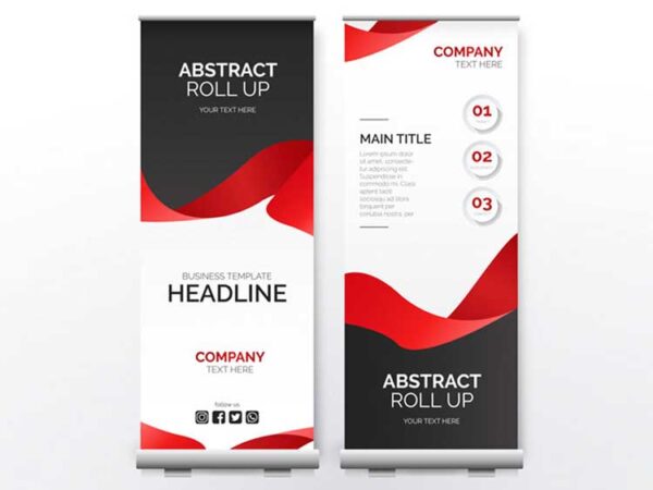 Roll up Banner Design 1106