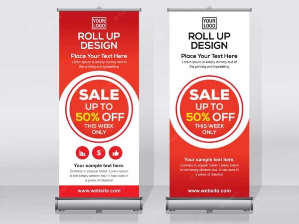 Roll up Banner Design 1107