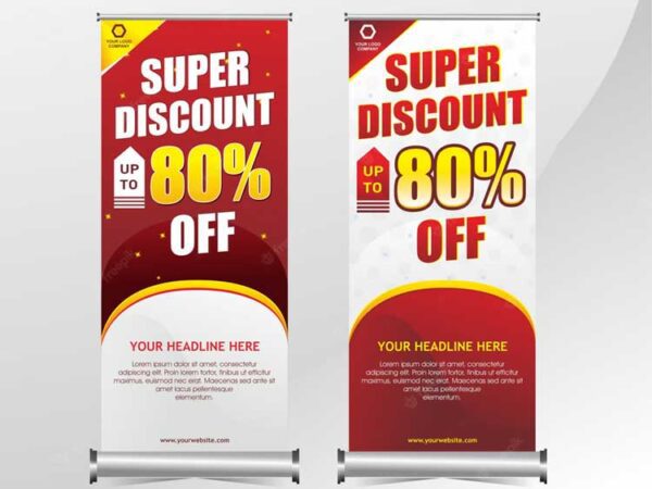 Roll up Banner Design 1108