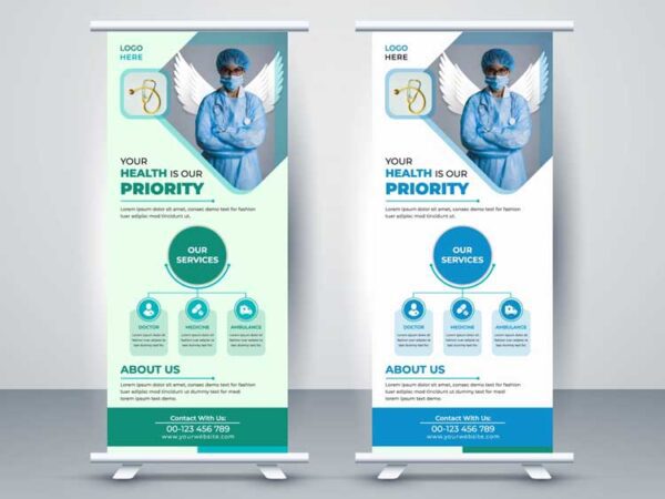 Roll up Banner Design 1115