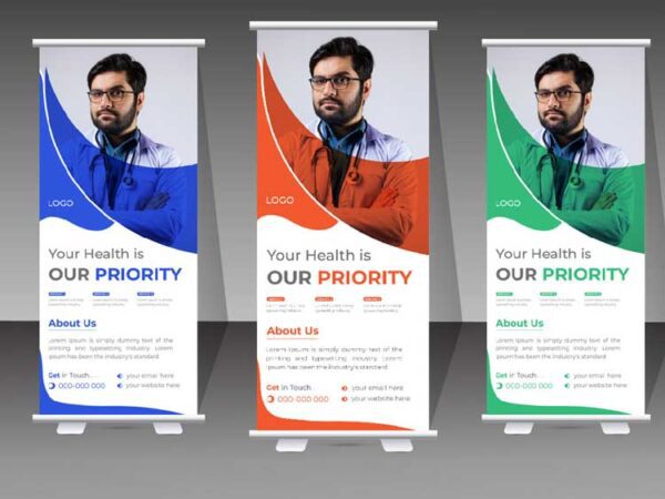 Roll up Banner Design 1117