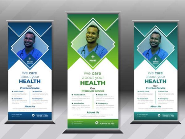 Roll up Banner Design 1120
