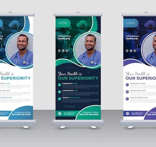 Roll up Banner Design 1122