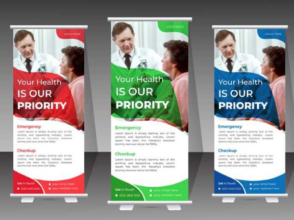 Roll up Banner Design 1123