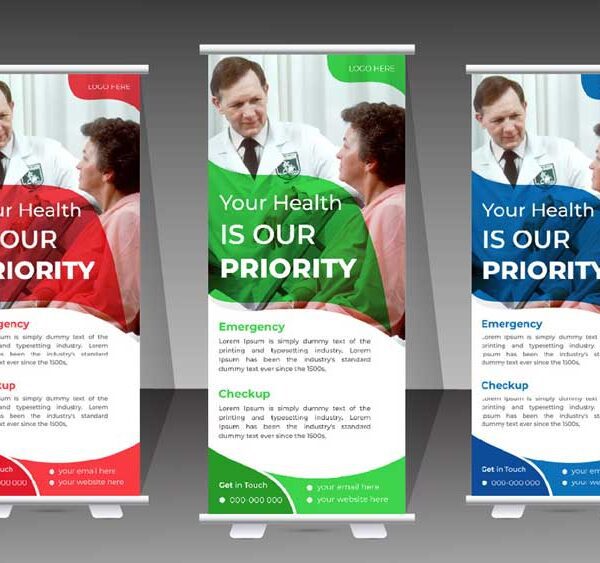 Roll up Banner Design 1123