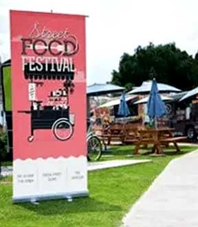 outdoor standing banner printing shops in dubai uae