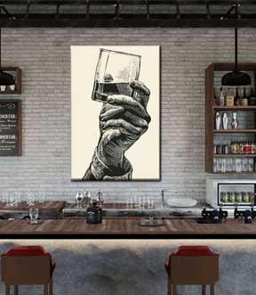 custom wall cottong canvas printing companies in dubai uae