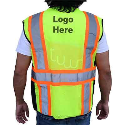 logo printing on safety vest shops suppliers vendors dubai uae