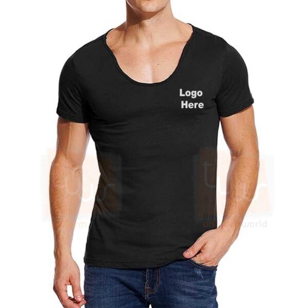 custom u scoop neck t shirt uniforms suppliers dubai uae