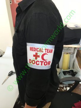 Arm Band 3 Uniforms Manufacturer and Supplier based in Dubai Ajman UAE