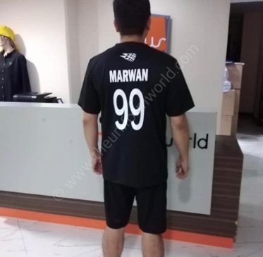 Black Football Jerseys 4 Uniforms Manufacturer and Supplier based in Dubai Ajman UAE