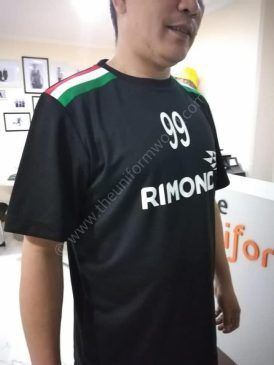 Black Football Jerseys 5 Uniforms Manufacturer and Supplier based in Dubai Ajman UAE