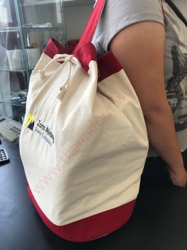 Custom Linen Canvas Promo Drawstring Bag 4 Uniforms Manufacturer and Supplier based in Dubai Ajman UAE