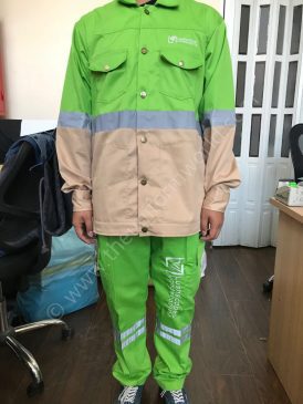 Farmers Green Beige Coverall Workwear Tailoring 2 Uniforms Manufacturer and Supplier based in Dubai Ajman UAE