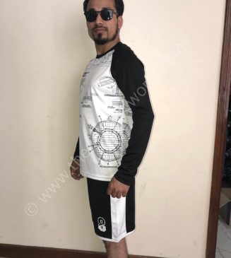 Footall Jerseys Long Sleeve 7 Uniforms Manufacturer and Supplier based in Dubai Ajman UAE