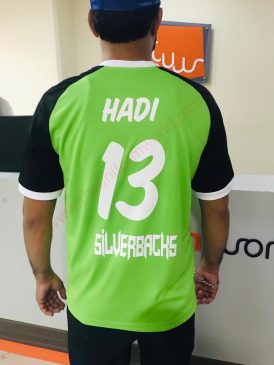 Green Black Football Jerseys 2 Uniforms Manufacturer and Supplier based in Dubai Ajman UAE