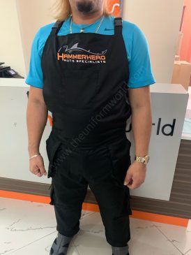Hammerhead Custom Bib Coverall 3 Uniforms Manufacturer and Supplier based in Dubai Ajman UAE