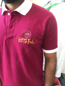 Maroon White Polo Shirt 3 Uniforms Manufacturer and Supplier based in Dubai Ajman UAE