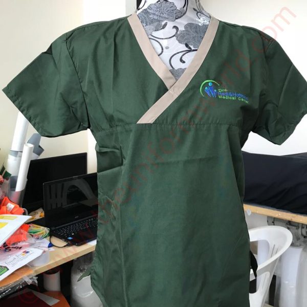 Dark Grey Scrubsuit 2 Uniforms Manufacturer and Supplier based in Dubai Ajman UAE