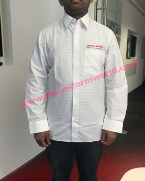 James Walker White Shirts Uniforms Manufacturer and Supplier based in Dubai Ajman UAE