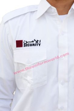 Security White2 Uniforms Manufacturer and Supplier based in Dubai Ajman UAE