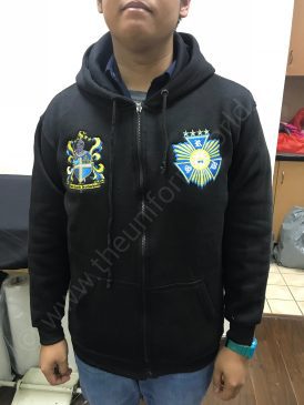 Zipped Jacket Black 1 Uniforms Manufacturer and Supplier based in Dubai Ajman UAE