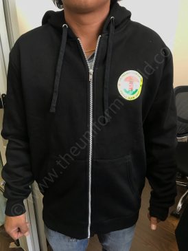 Zipped Jacket Black 2 Uniforms Manufacturer and Supplier based in Dubai Ajman UAE