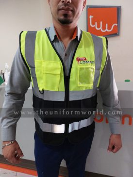 2 Tone Vest Lomaz Uniforms Manufacturer and Supplier based in Dubai Ajman UAE