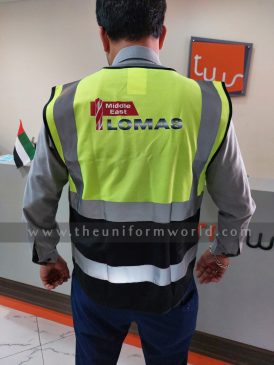 2 Tone Vest Lomaz2 Uniforms Manufacturer and Supplier based in Dubai Ajman UAE