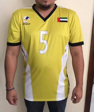 2 Tone Volleyball Jerseys 3 Uniforms Manufacturer and Supplier based in Dubai Ajman UAE