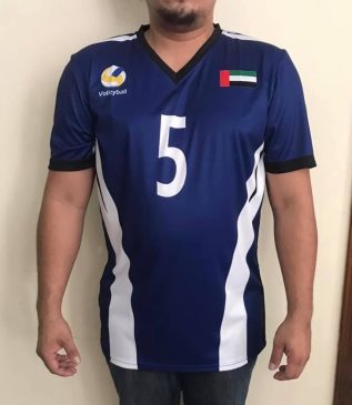 2 Tone Volleyball Jerseys 5 Uniforms Manufacturer and Supplier based in Dubai Ajman UAE
