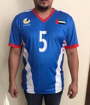 3Tone Volleyball Jerseys 1 Uniforms Manufacturer and Supplier based in Dubai Ajman UAE