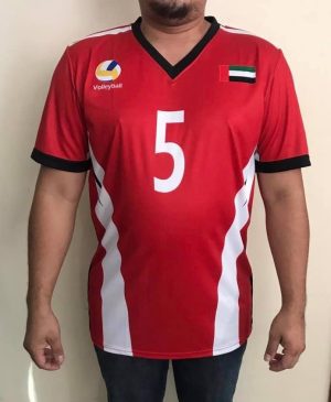 3Tone Volleyball Jerseys 2 Uniforms Manufacturer and Supplier based in Dubai Ajman UAE