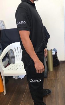 Aesg Polo Black Cargo Pants 1 Uniforms Manufacturer and Supplier based in Dubai Ajman UAE