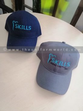 Acrylic Caps Grey Blue Uniforms Manufacturer and Supplier based in Dubai Ajman UAE