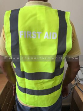 Acwa Power Neon Yellow Safety Vest 1 Uniforms Manufacturer and Supplier based in Dubai Ajman UAE