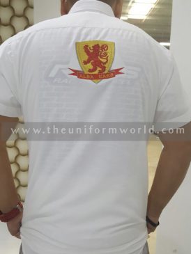 Alba Cars White Shirt 1 Uniforms Manufacturer and Supplier based in Dubai Ajman UAE
