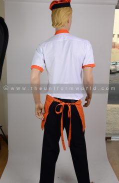 Barracuda Server White Shirt Apron 8 Uniforms Manufacturer and Supplier based in Dubai Ajman UAE