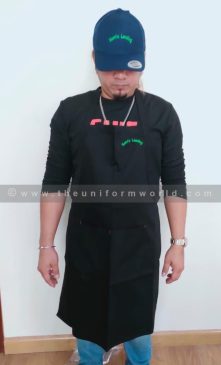 Bib Apron Black 6 Uniforms Manufacturer and Supplier based in Dubai Ajman UAE