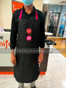 Bib Apron Black 8 Uniforms Manufacturer and Supplier based in Dubai Ajman UAE