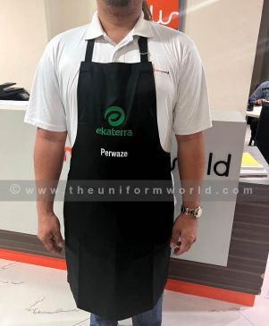 Bib Apron Black Ekaterra 3 1 Uniforms Manufacturer and Supplier based in Dubai Ajman UAE