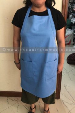 Bib Apron Blue Uniforms Manufacturer and Supplier based in Dubai Ajman UAE