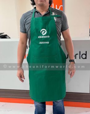 Bib Apron Green Ekaterra 2 Uniforms Manufacturer and Supplier based in Dubai Ajman UAE