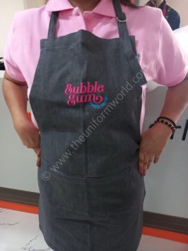 Bib Apron Grey 4 Uniforms Manufacturer and Supplier based in Dubai Ajman UAE