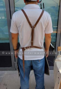 Bib Apron Grey 9 Uniforms Manufacturer and Supplier based in Dubai Ajman UAE