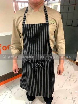 Bib Apron Stripes Krave 4 Uniforms Manufacturer and Supplier based in Dubai Ajman UAE