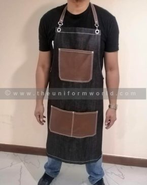 Bib Apron Leather 1 Uniforms Manufacturer and Supplier based in Dubai Ajman UAE