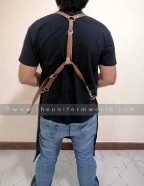 Bib Apron Leather 5 Uniforms Manufacturer and Supplier based in Dubai Ajman UAE