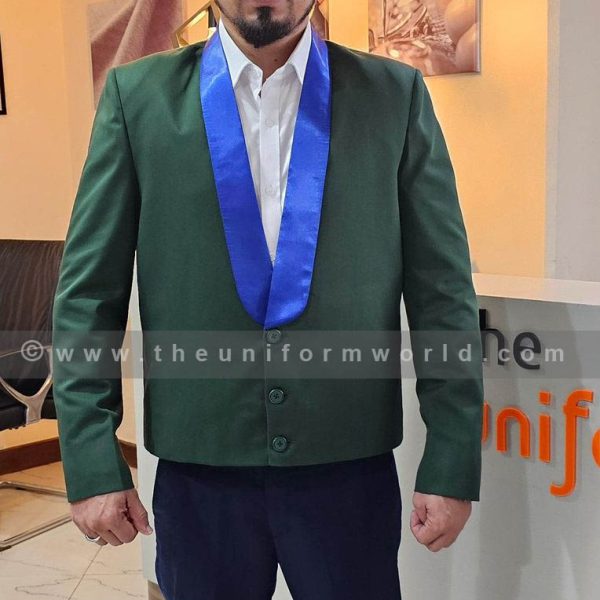 Blazer Green Blue 1 Uniforms Manufacturer and Supplier based in Dubai Ajman UAE