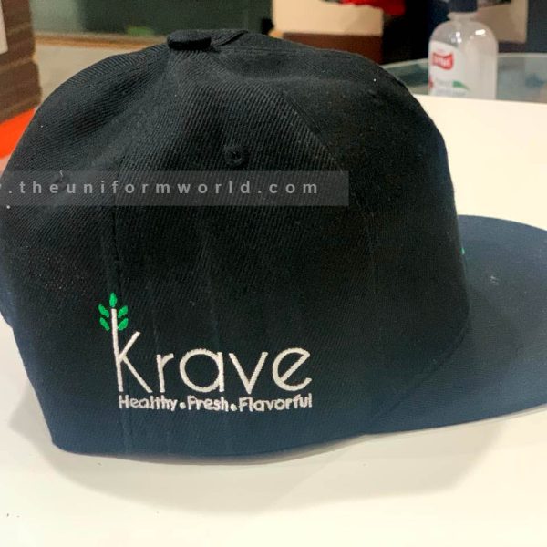 Caps Black Krave 1 Uniforms Manufacturer and Supplier based in Dubai Ajman UAE